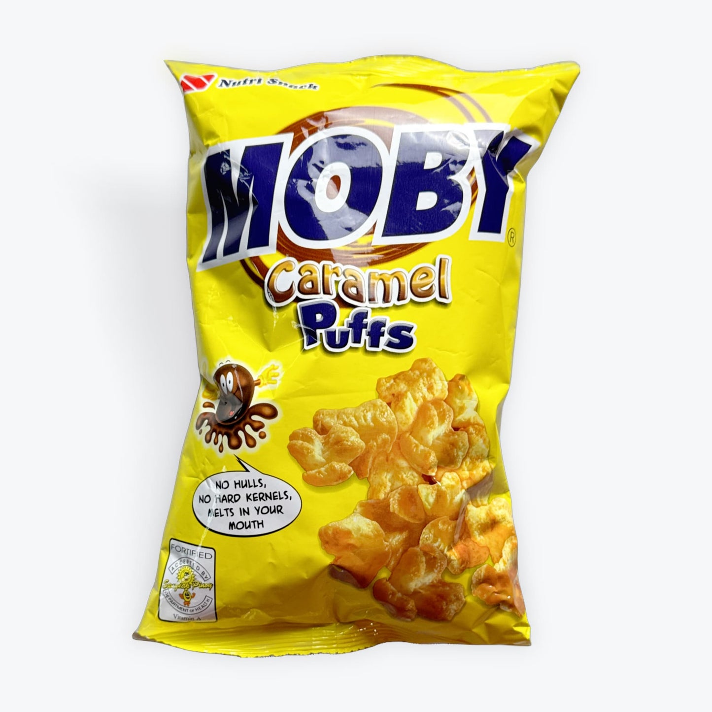 Moby Caramel Puffs Nutri Snack - 60g